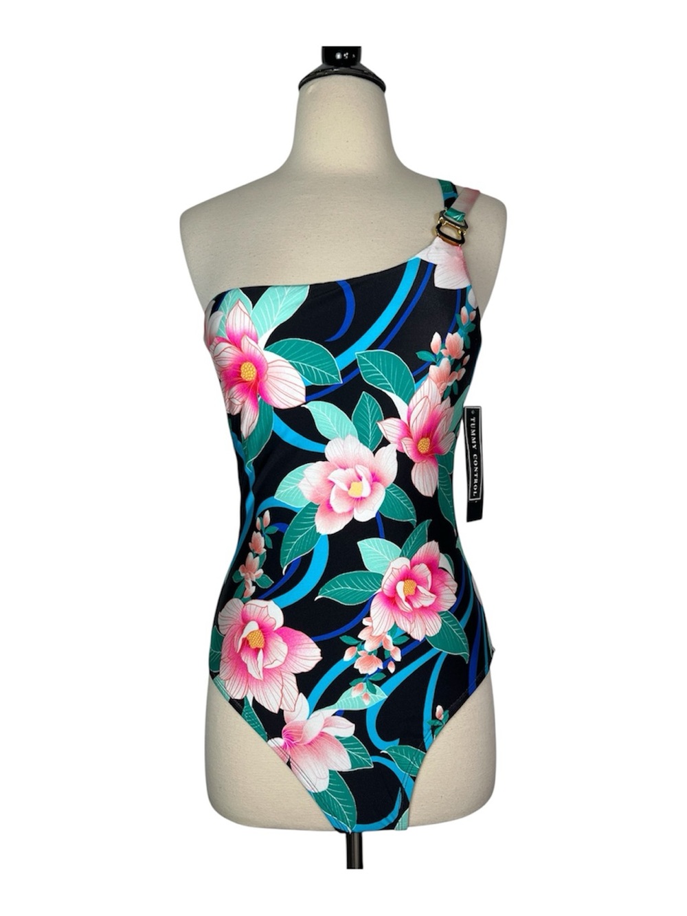 La Blanca Black One-Piece Swimwear With Subtle Texture